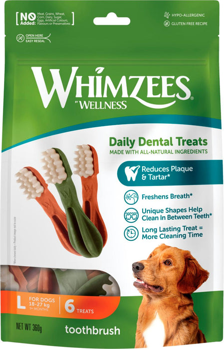 Whimzees - toothbrush star l