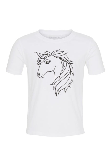 Equipage - kids creative t-shirt vit