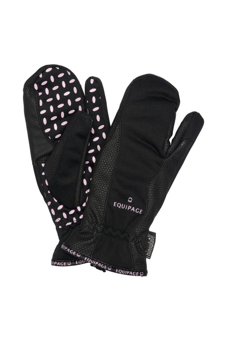 Equipage - kids jonie gloves svart