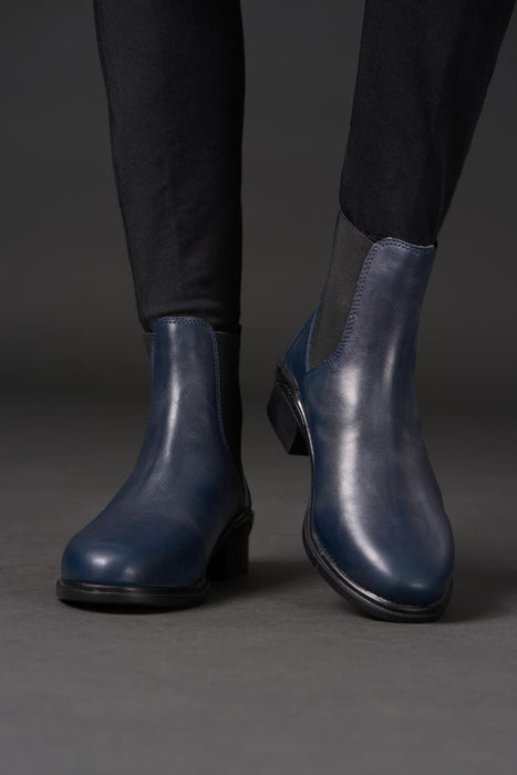 Equipage - kick vegansk jodphursko navy