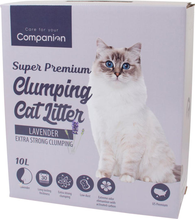 Companion - super premium kattsand - doftar lavendel