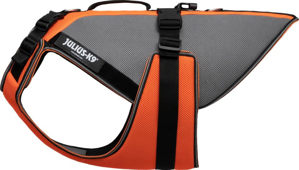 Julius-K9 - 4in1 multifunctional hundevest orange