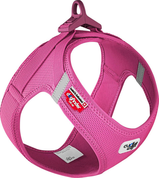 Curli - vest sele clasp air-mesh fuchsia