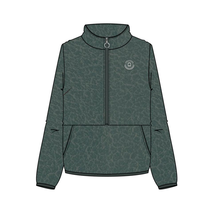 Equipage - teen joelle half-zip teddy ridjacka forest