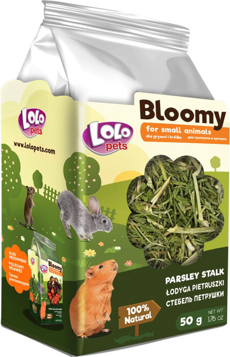 Bloomy - persiljestjälk för gnagare och kaniner