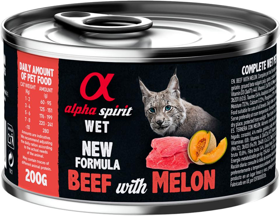 AlphaSpirit - cat nötkött med melon