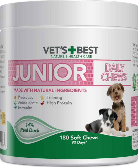 Vets Best - daily chews - junior