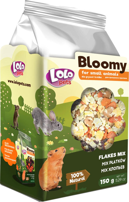 Bloomy - flake-mix, gnaver/kanin