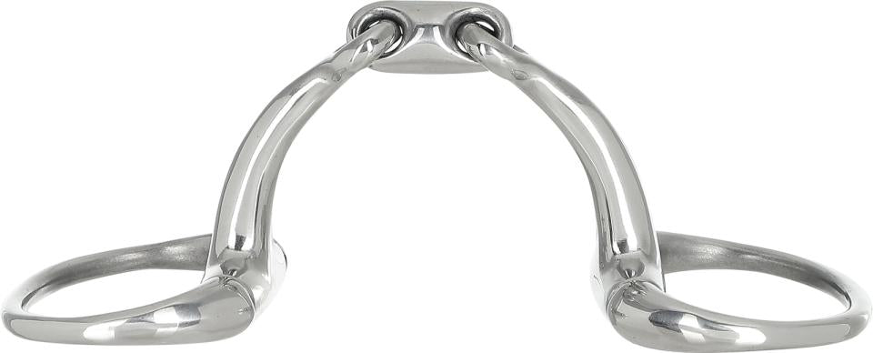 HorseGuard - anir böjd muffebid 14 mm silver