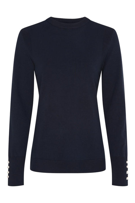 Catago - robyn stickad pullover navy