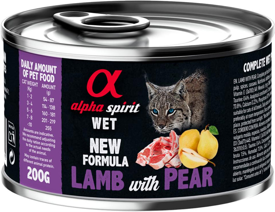 AlphaSpirit - cat lamm med päron