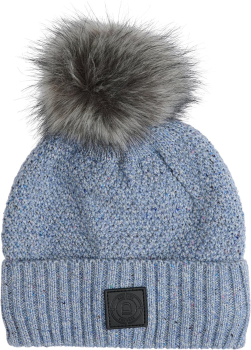 Equipage - lira glitter hatt blue fog