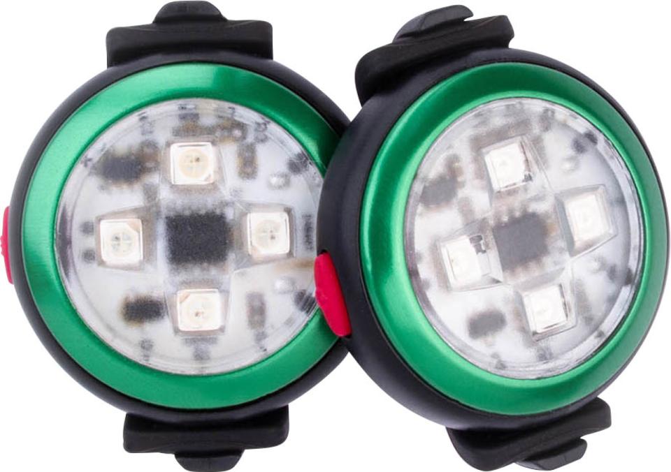 Curli - luumi safety led-lampor grön