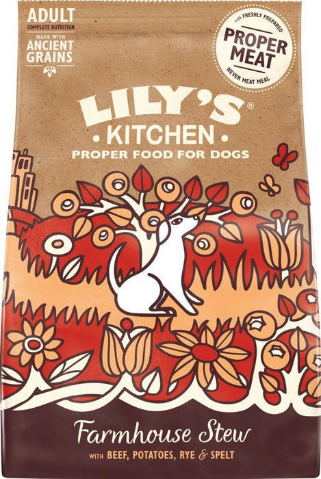 Lilys Kitchen - ancient grains beef dry food hundfoder