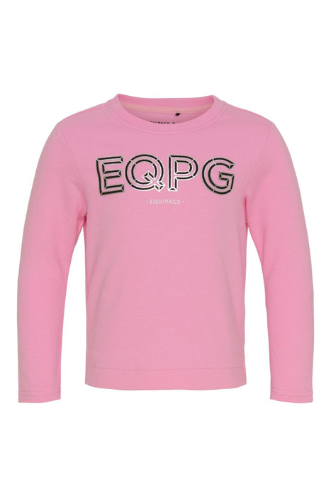 Equipage - kids julia ls sweatshirt begonia pink