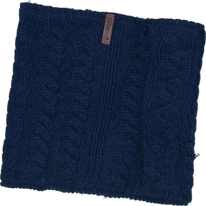 Catago - stickad tubscarf navy