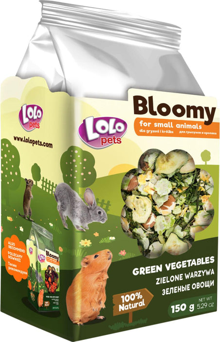 Bloomy - gröna grönsaker för gnagare och kaniner