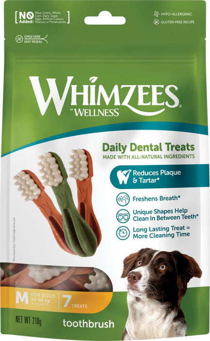 Whimzees - toothbrush star m