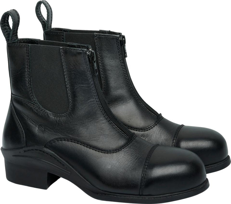 Equipage - genoa jodhpur boot w steel toe svart