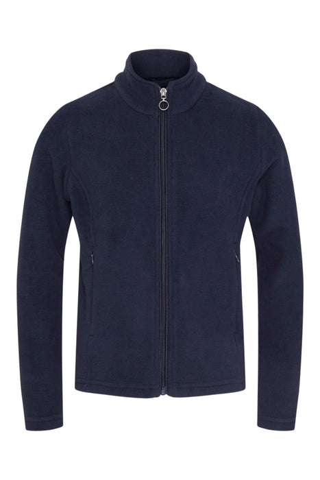 Equipage - gilly fleece cardigan för ridning navy