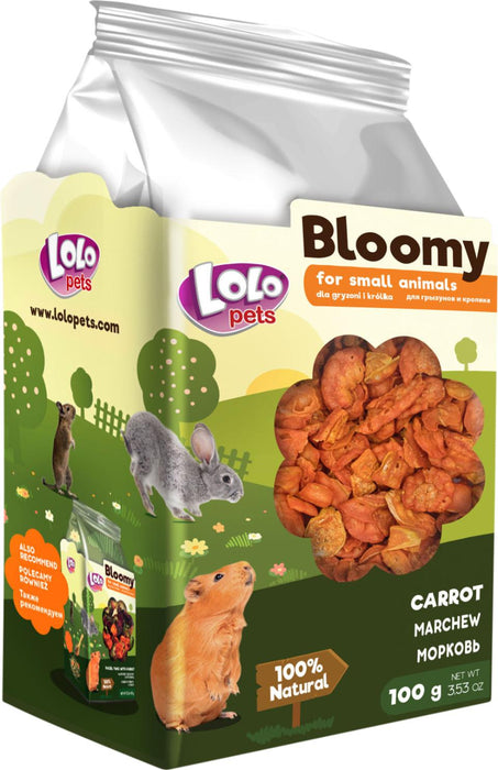 Bloomy - dried carrot for rodents and rabbits