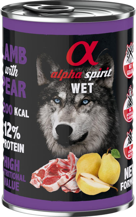 AlphaSpirit - lamb with pear 400 g