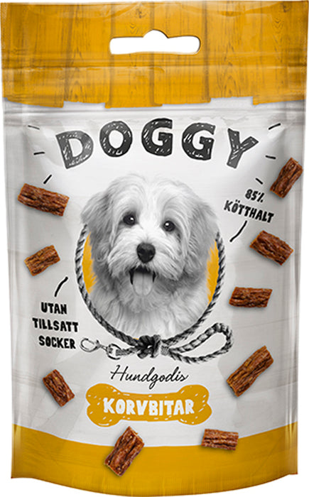 Doggy - hundgodis korvbitar 55g - hundtillbehör