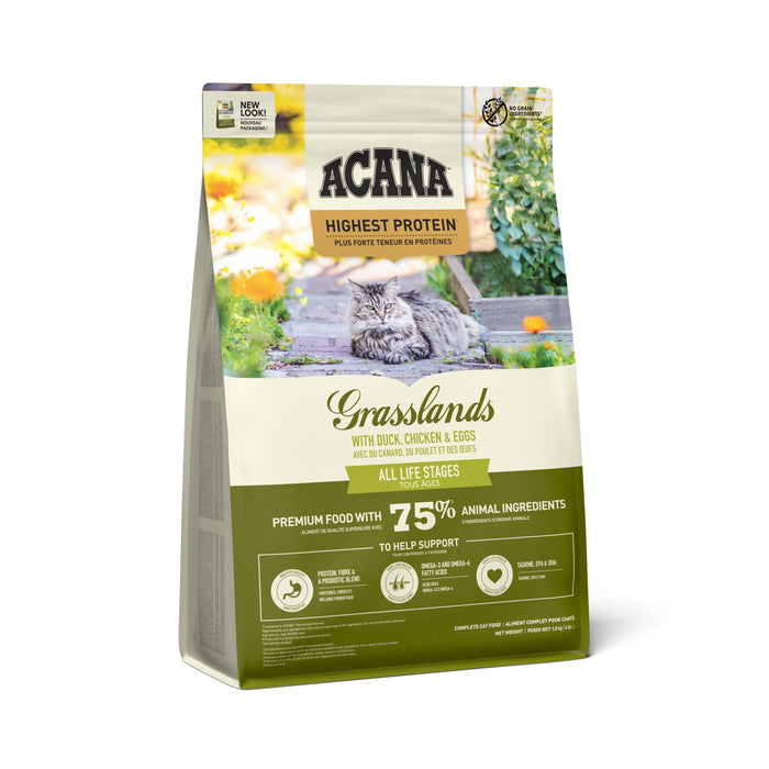 Acana - cat & kitten grasslands - torrfoder till katt