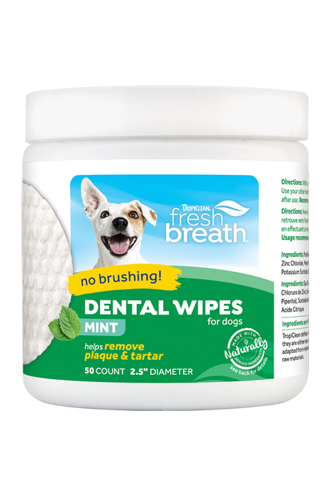 Tropiclean - dental wipes