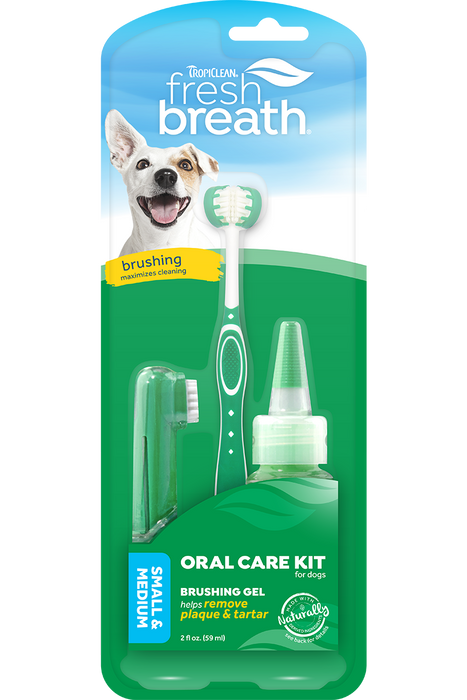 Tropiclean - oral care kit for dogs