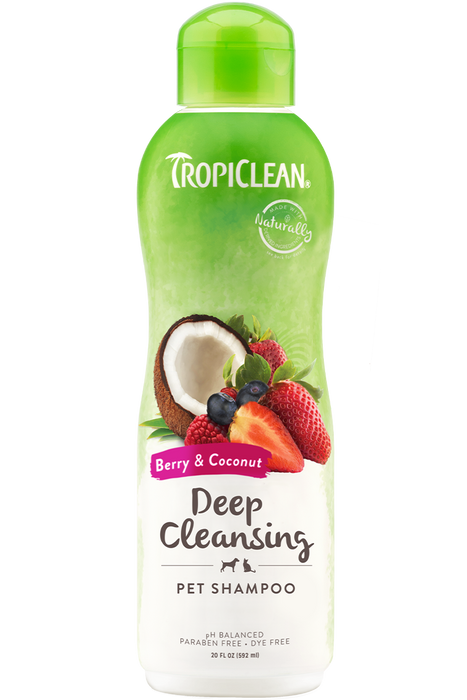 Tropiclean - berry and coconut shampoo