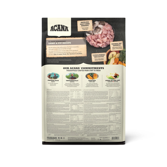 Acana - light & fit hundfoder