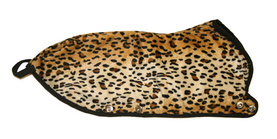 TRIXIE - regntäcke vändbar leopard svart 30cm - hundkläder